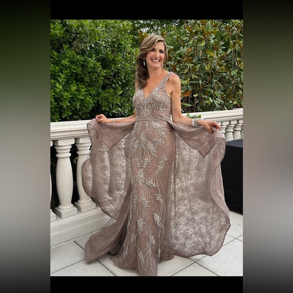 Yvonne D couture exclusively for Mon Cheri Other - I am selling this couture gown that I wore once.